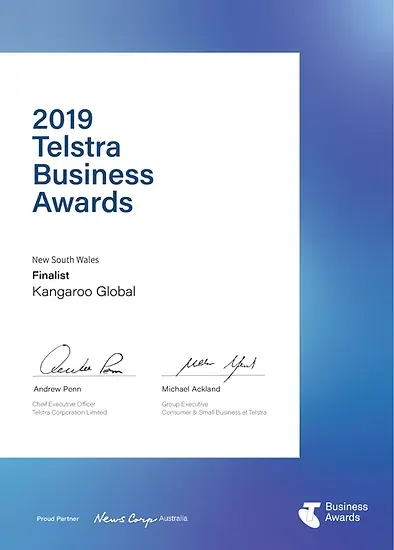 buisness award
